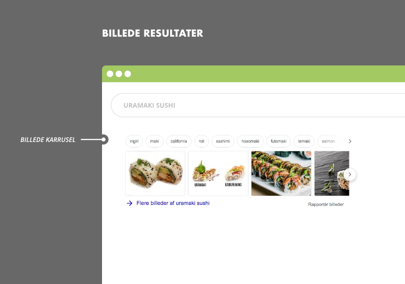 Billede resultater i Google