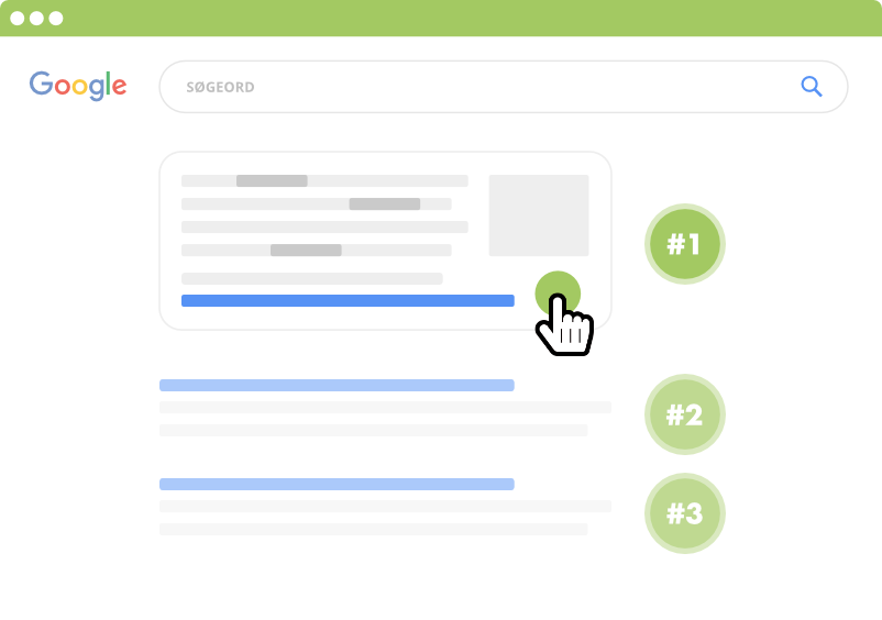 Featured Snippet som position 1