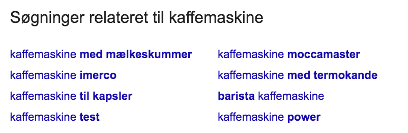 Søgninger relateret til