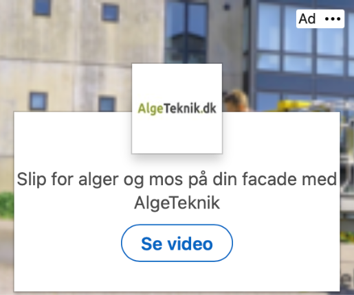 Spotlight annonce på LinkedIn