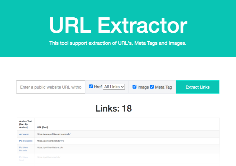URL Extractor